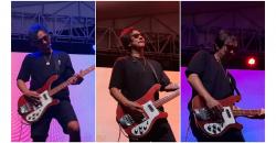 Pesona Vincent Rompies Manggung Bareng Goodnight Electric di Allgorhythm Festival