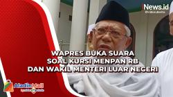 Wapres Buka Suara soal Kursi Menpan RB dan Wakil Menteri Luar Negeri
