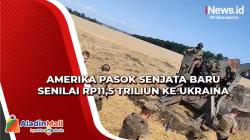 Amerika Pasok Senjata Baru Senilai Rp11,5 Triliun ke Ukraina