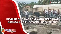 Diduga Ilegal, Pemilik Gudang BBM yang Terbakar di Kota Jambi Ditangkap