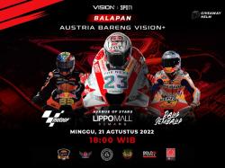 Vision+ Gelar Nonton Bareng MotoGP Austria 2022, Ada Segudang Hadiah Menarik