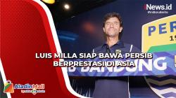 Resmi Dikenalkan, Luis Milla Siap Bawa Persib Berprestasi di Asia