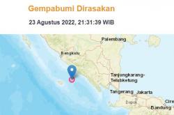 Gempa Hari Ini M 6,5 Guncang Kaur Bengkulu, BMKG: Tidak Berpotensi Tsunami<