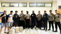 Polisi Gagalkan Peredaran 175 Liter Miras Cap Tikus di Jalan Trans Molibagu Bolsel
