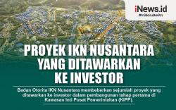 Infografis Proyek IKN Nusantara yang Ditawarkan ke Investor