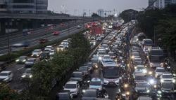 Begini Suasana Kemacetan Panjang saat Jam Pulang Kerja di Jakarta
