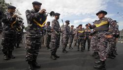 KSAL Pimpin Apel Komandan Satuan TNI AL