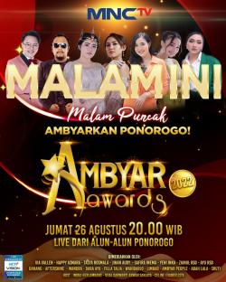 Pencipta Ojo Dibandingke Ramaikan Ambyar Awards 2022, Siap Goyang Ponorogo Malam Ini