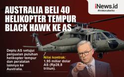 Infografis Australia Beli 40 Helikopter Tempur Black Hawk ke AS