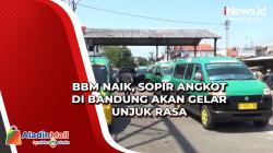 BBM Naik, Sopir Angkot di Bandung Akan Gelar Unjuk Rasa<