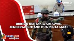 Brimob Bentak Wartawan saat Sidang Kode Etik Ferdy Sambo, Jenderal Bintang Dua Minta Maaf