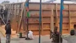 Kapal Tongkang Tabrak Dermaga di Sungai Musi, Ini Kata Polairud Palembang<