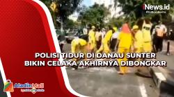 Polisi Tidur di Danau Sunter Bikin Celaka Akhirnya Dibongkar