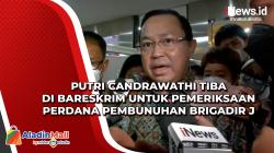Putri Candrawathi Tiba di Bareskrim untuk Pemeriksaan Perdana Pembunuhan Brigadir J