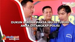 Dukun Biadab Paksa Ibu Setubuhi Anak Ditangkap Polres Pekalongan