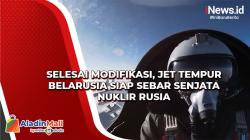 Selesai Modifikasi, Jet Tempur Belarusia Siap Sebar Senjata Nuklir Rusia