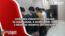 Gerebek Prostitusi Online di Makassar, 6 Muncikari dan 2 Remaja Wanita Ditangkap