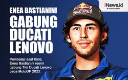 Infografis Enea Bastianini Gabung Ducati Lenovo
