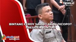 Bintang Ferdy Sambo Akan Dicopot Presiden Jokowi