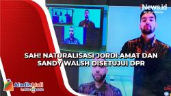 Sah! Naturalisasi Jordi Amat dan Sandy Walsh Disetujui DPR