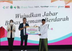 Wagub Jabar dan Atalia Praratya Edukasi DBD kepada Ibu PKK bersama Soffel