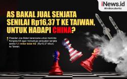 Infografis AS Bakal Jual Senjata Senilai Rp16,37 Triliun ke Taiwan