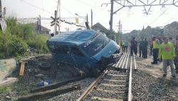 Pengakuan Sopir Angkot Detik-Detik Sebelum Tertabrak KRL di Bogor