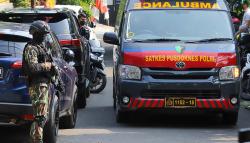 Ferdy Sambo Tiba di Lokasi Rekonstruksi Diiringi 3 Mobil Taktis Brimob