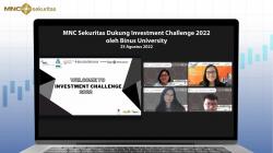 MNC Sekuritas Dukung Kompetisi Investment Challenge 2022 di Binus University