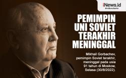 Infografis Pemimpin Uni Soviet Terakhir Meninggal