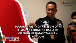 Puluhan Pasangan Mesum dan Lima PSK Terjaring Razia di Cirebon, Petugas Temukan Kondom<
