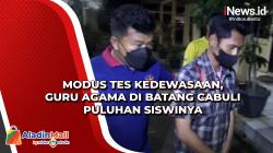 Modus Tes Kedewasaan, Guru Agama di Batang Cabuli Puluhan Siswinya
