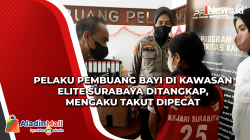 Pelaku Pembuang Bayi di Kawasan Elite Surabaya Ditangkap, Mengaku Takut Dipecat