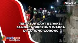 Terjatuh saat Beraksi, Jambret Dikepung Warga di Gorong-Gorong