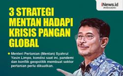 Infografis 3 Strategi Mentan Hadapi Krisis Pangan Global  