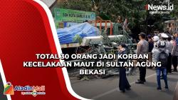 Total 30 Orang Jadi Korban Kecelakaan Maut di Sultan Agung Bekasi