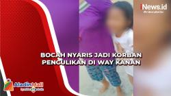 Bocah Nyaris Jadi Korban Penculikan di Way Kanan, Berhasil Kabur setelah Gigit Tangan Pelaku