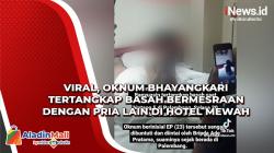 Viral Oknum Bhayangkari Tertangkap Basah Bermesraan dengan Pria Lain di Hotel Mewah Palembang<
