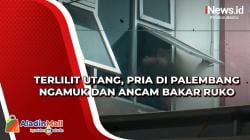 Terlilit Utang, Pria di Palembang Ngamuk dan Ancam Bakar Ruko