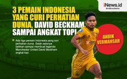 Infografis 3 Pemain Indonesia yang Curi Perhatian Dunia