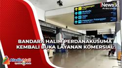 Bandara Halim Perdanakusuma Kembali Buka Layanan Komersial, Begini Kondisinya