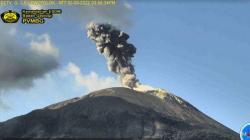 Gunung Api Ile Lewotolok Erupsi, Semburkan Kolom Abu 1.500 Meter Disertai Suara Gemuruh<