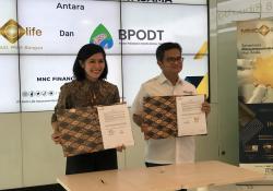 MNC Life Tanda Tangani Kerja Sama Asuransi dengan Otorita Danau Toba