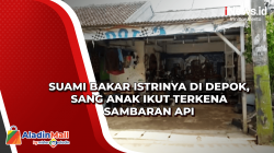 Suami Bakar Istrinya di Depok, Sang Anak Ikut Terkena Sambaran Api
