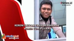 Keren! Satpam Fasih Berbahasa Korea Tuai Pujian