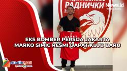 Eks Bomber Persija Jakarta Marko Simic Resmi Dapat Klub Baru