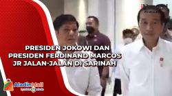 Presiden Jokowi dan Presiden Ferdinand Marcos Jr Jalan-Jalan di Sarinah