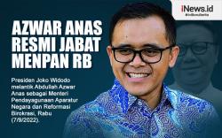 Infografis Jokowi Tunjuk Azwar Anas Jadi Menpan RB