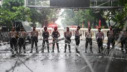 Cegah Pengunjuk Rasa, Akses Menuju Istana Negara Dipasang Kawat Berduri