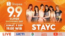 STAYC Ajak SWITH Seru-seruan di Shopee 9.9 Super Shopping Day TV Show